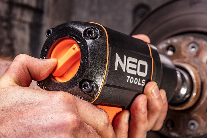 Гайковерт пневматический ударный 3/4", 2000 Nm NEO tools 14-008 - Фото 7 Гайковерт пневматический ударный 3/4", 2000 Nm NEO tools 14-008 - изображение 7