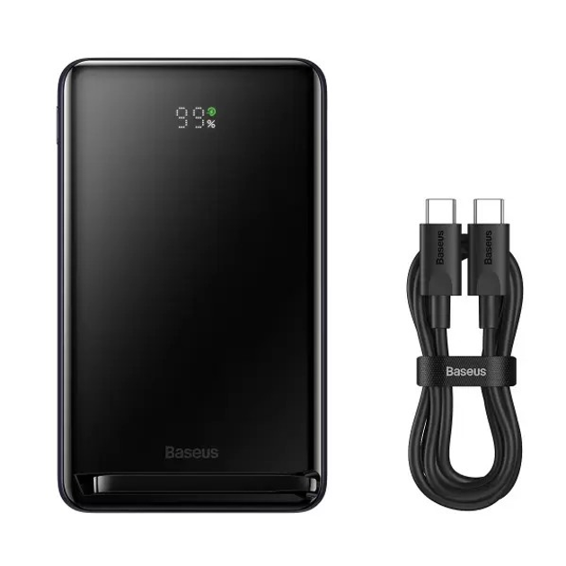 Повербанк Baseus Magnetic Bracket Wireless Fast Charge Павербанк с ...
