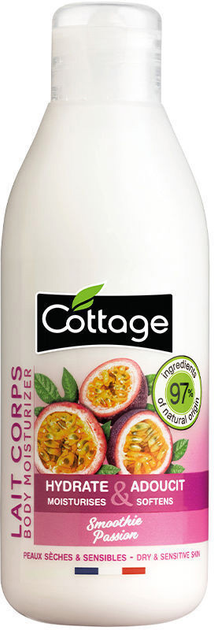 Żel pod prysznic Cottage Hidrata y Suaviza Leche Corporal Smoothie Maracuya 200 ml (8717163947739) - obraz 1