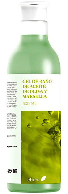 Гель для душу Ebers Olive & Marseille Bath Gel 500 мл (8435045200627) - зображення 1