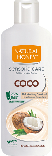 Żel pod prysznic Natural Honey Coco Addiction Gel De Ducha 600 ml (8008970056296) - obraz 1
