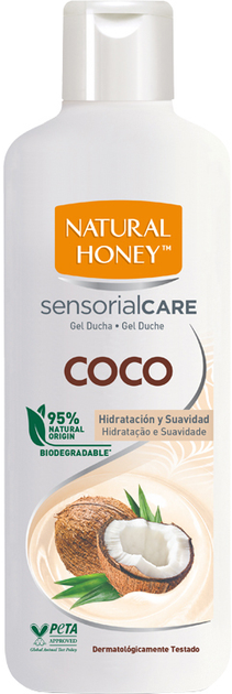 Гель для душу Natural Honey Coco Зволожувальний Парфумований 600 мл (8008970056296) - зображення 1