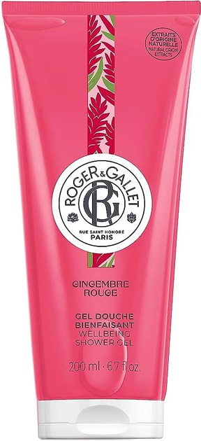 Żel pod prysznic Roger&Gallet Gingembre Rouge Gel Douche Dynamisant 200 ml (3701436908096) - obraz 1