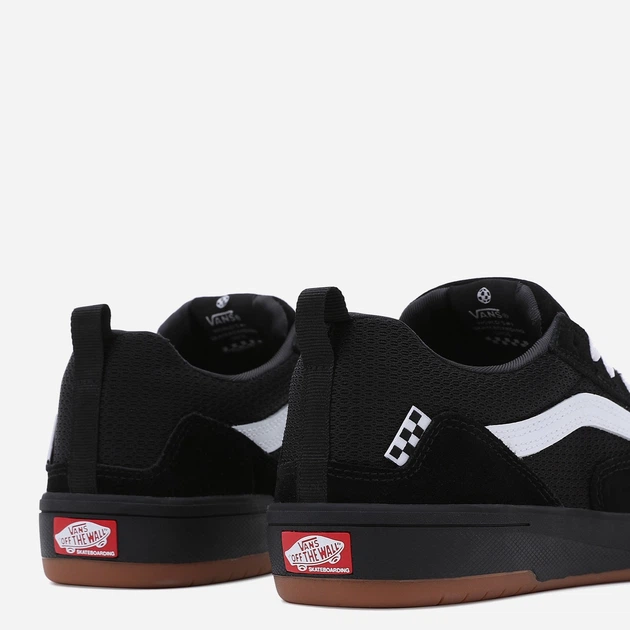 Чоловічі кеди низькі Vans Zahba VN0007QQBA21 40 (7.5US) 25.5 см Чорний/Білий (196571288104) - зображення 4