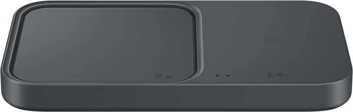 Ładowarka bezprzewodowa Samsung Super Fast Wireless Charger Duo Pad 15W Dark Gray (EP-P5400BBEGEU) - obraz 1