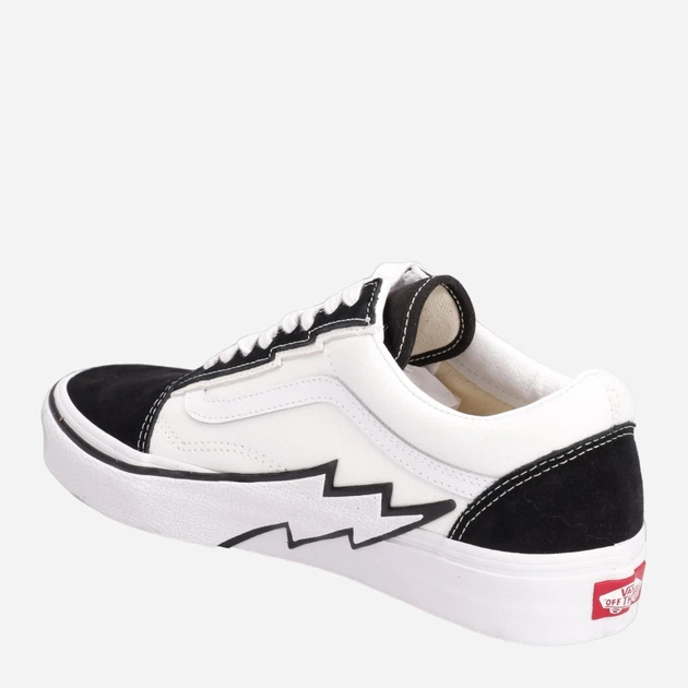 Tenisówki męskie do kostki Vans Old Skool Bolt VN0009Q5BPA1 44 (10.5US) 28.5 cm Biały/Czarny (196573320529) - obraz 3