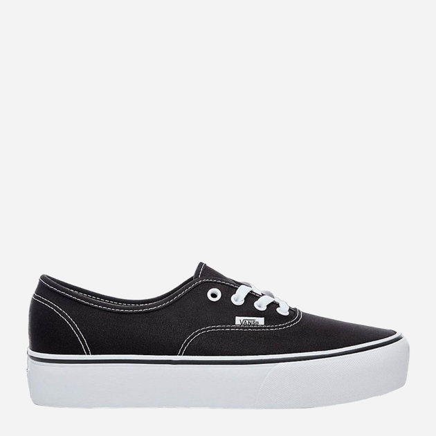 Жіночі кеди низькі Vans Authentic Platform 2.0 VN0A3AV8BLK1 40.5 (9.5US) 26 см Чорні (190849394993) - зображення 1