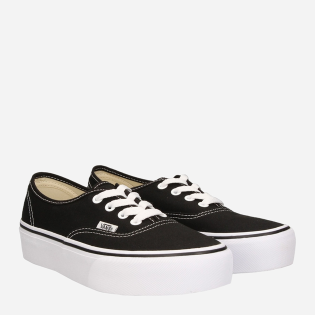 Жіночі кеди низькі Vans Authentic Platform 2.0 VN0A3AV8BLK1 40.5 (9.5US) 26 см Чорні (190849394993) - зображення 2