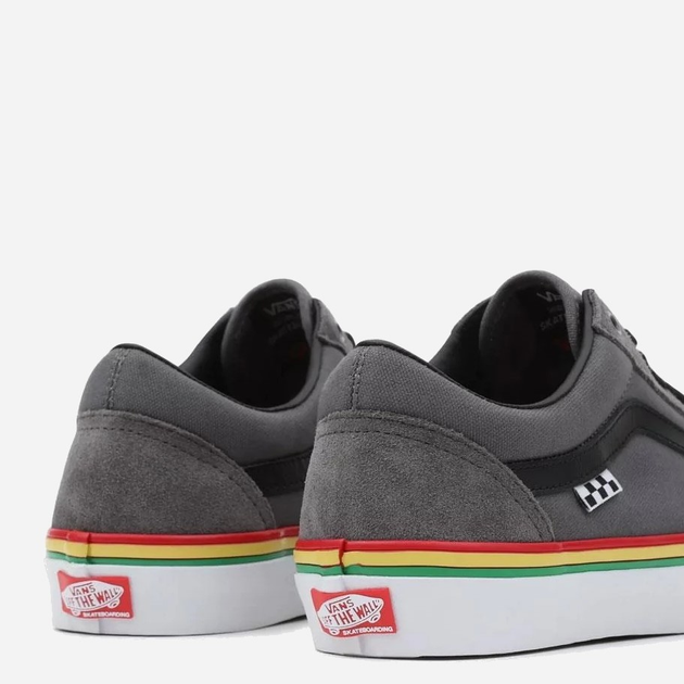 Tenisówki męskie do kostki Vans Skate Old Skool VN0A5FCBBGF1 44 (10.5US) 28.5 cm Szare (196571239540) - obraz 4