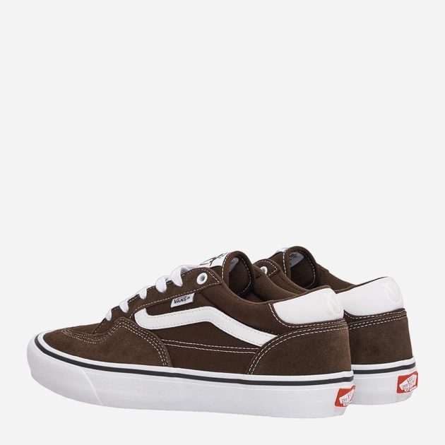 Tenisówki męskie do kostki Vans Rowan VN0A5JICDRB1 41 (8.5US) 26.5 cm Ciemnobrązowe (196570650452) - obraz 3
