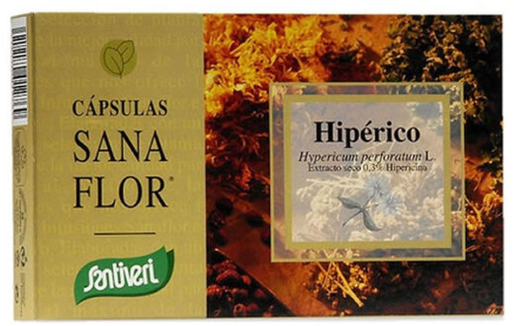 Дієтична добавка Santiveri Sanaflor Hypericum 60 капсул (8412170012769) - зображення 1