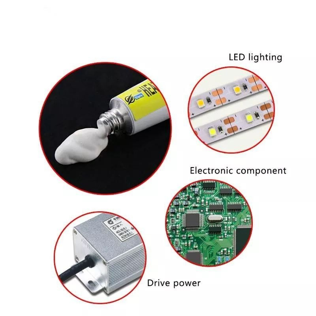 Теплопроводящий клей Heatsink Plaster YNPJ-922 5грамм - изображение 2