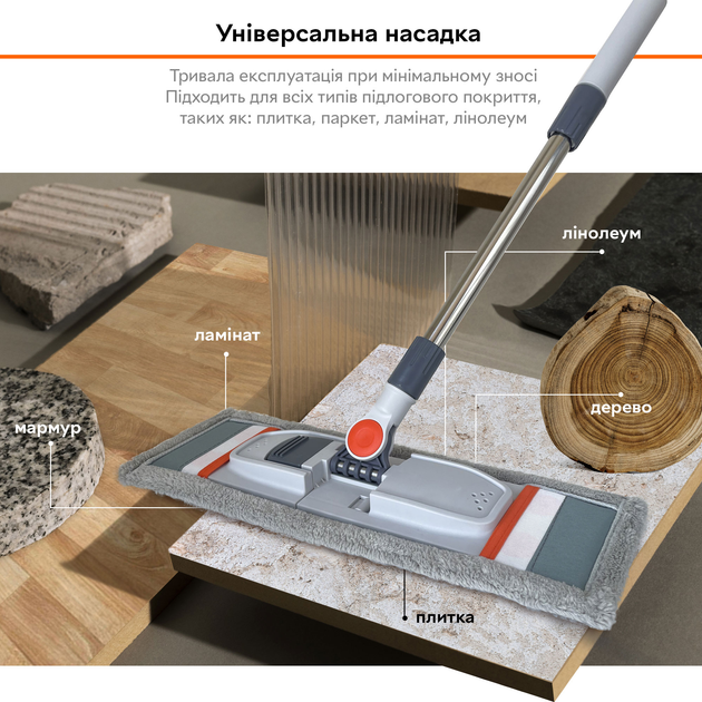 Губка для швабри RZTK Microfibre - зображення 5