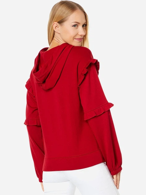 Худи теплое женское Tommy Hilfiger 693400407 2X Красное (1159790028) - изображение 2