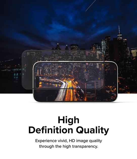 Защитное стекло Fusion Tempered Glass Full Cover для iPhone 15 Plus Black (G4as114) - Фото 7 Защитное стекло Fusion Tempered Glass Full Cover для iPhone 15 Plus Black (G4as114) - изображение 7