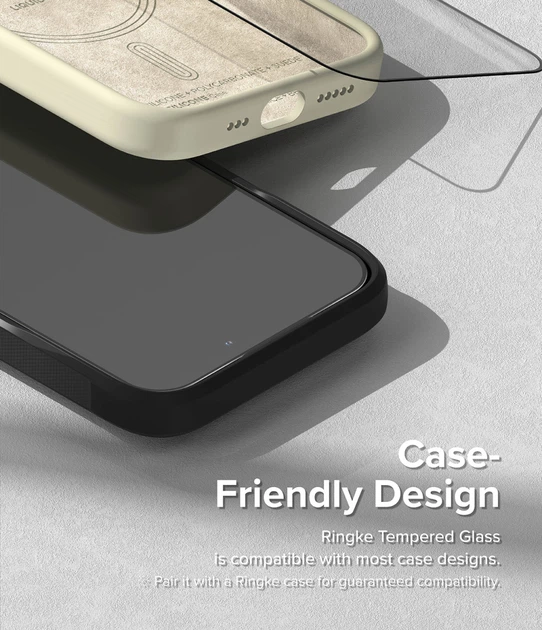Защитное стекло Fusion Tempered Glass Full Cover для iPhone 15 Plus Black (G4as114) - Фото 12 Защитное стекло Fusion Tempered Glass Full Cover для iPhone 15 Plus Black (G4as114) - изображение 12