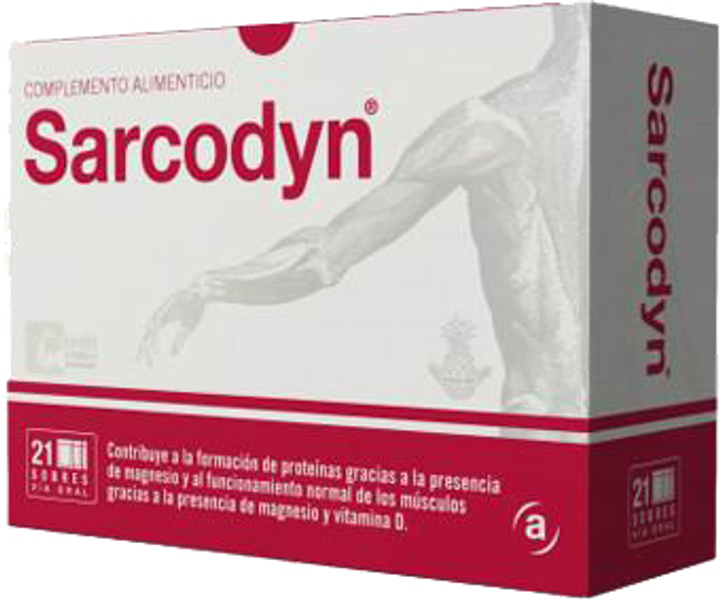 Вітаміни Actafarma Sarcodyn Ананас 21 пакетик (8437016259832) - зображення 1