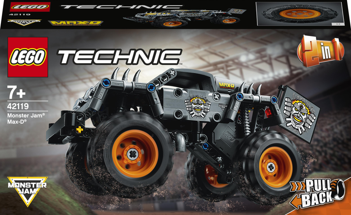 Конструктор LEGO Technic Monster Jam Max-D 230 деталей (42119) - зображення 1