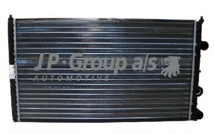 Радіатор охолодження VW Caddy 95-04/Polo 95-01 1.6i/1.9D (628x377x34) JP Group (1114203800) - зображення 1