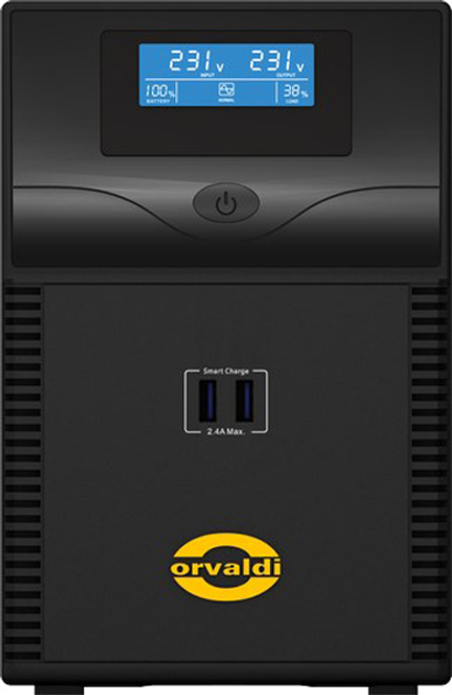 ИБП Orvaldi i1000 LCD 1000 VA (ID1K0CH) - изображение 2