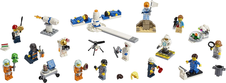 Zestaw klocków LEGO City Badania kosmiczne zestaw minifigurek 209 elementów (60230) - obraz 2