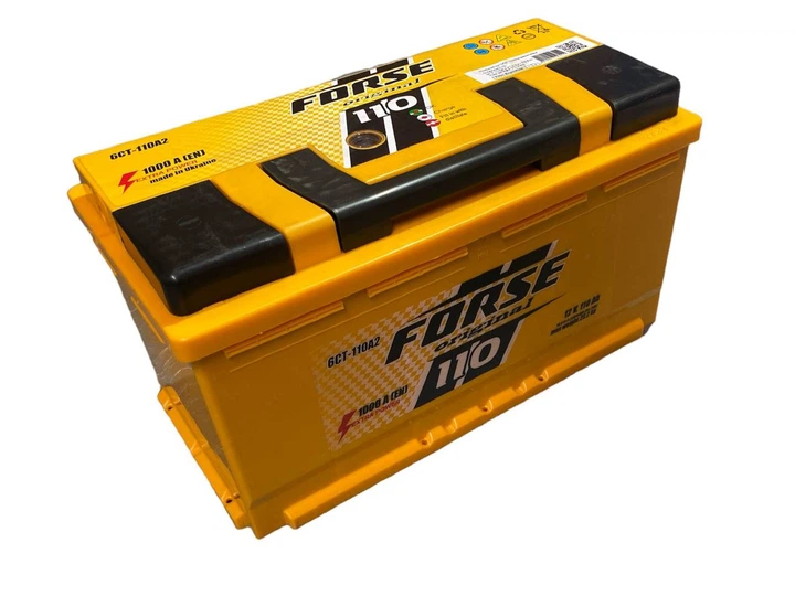 Автомобильный аккумулятор Forse 110Ah 1000A (-/+) (6СТ-110А2) – фото ...