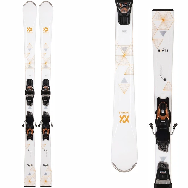 Женские лыжи Volkl Flair 76 154 2021 белые 120311-154 - изображение 3