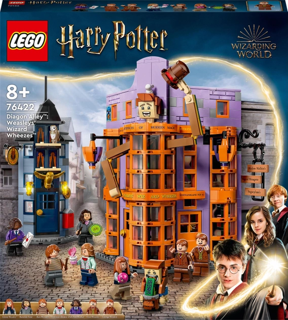 Конструктор LEGO Harry Potter Алея Діаґон: Відьмацькі витівки Візлів 834 деталі (76422) - зображення 1