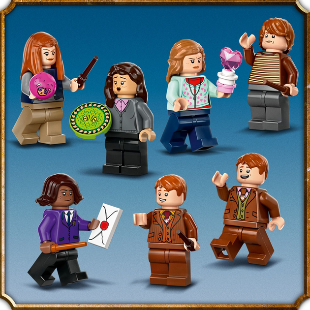 Zestaw klocków LEGO Harry Potter Ulica Pokątna: Magiczne dowcipy Weasleyów 834 elementy (76422) - obraz 7