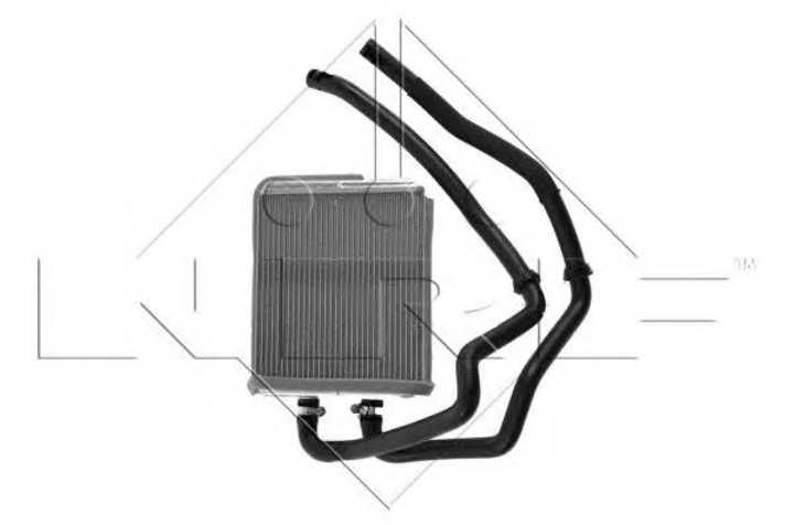 Радиатор печки NRF (54218) - изображение 2