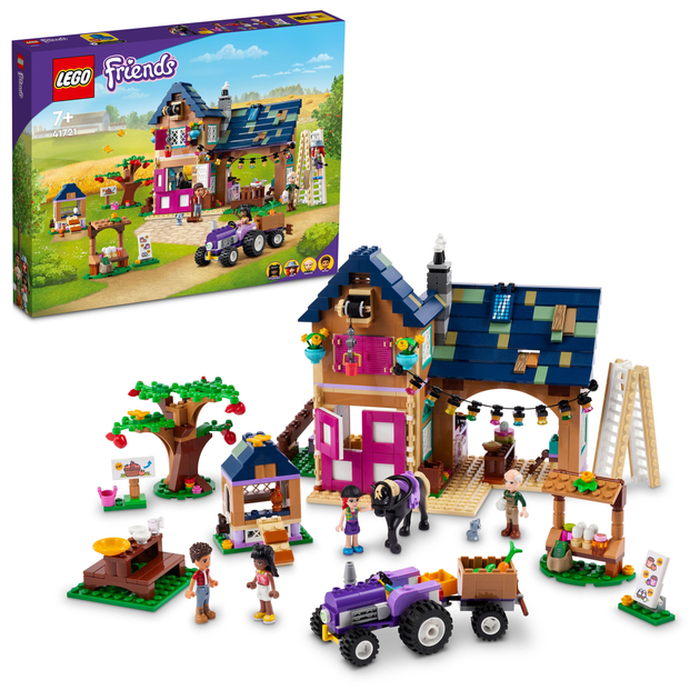 Zestaw klocków LEGO Friends Ekologiczna farma 826 elementów (41721) - obraz 9
