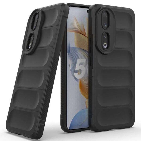 Захисний чохол Deexe Terra Case для Honor 90 - Black - зображення 2