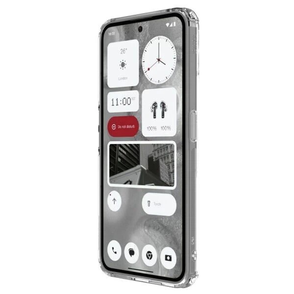 Силіконовий чохол NILLKIN Nature TPU Pro для Nothing Phone (2) - Transparent - зображення 5
