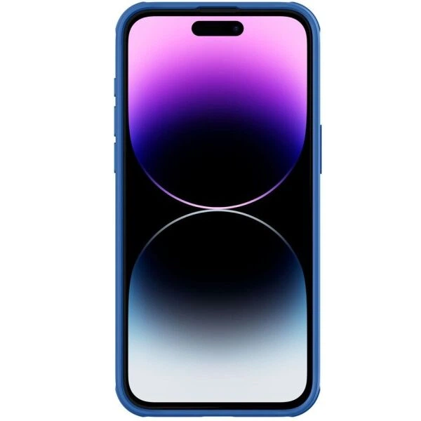 Чехол со шторкой для камеры NILLKIN CamShield Pro для iPhone 15 Pro - Blue - изображение 5