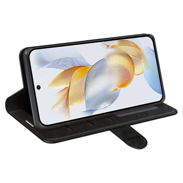Классический чехол-книжка Deexe Wallet Style для Honor 90 - Black - Фото 3 Классический чехол-книжка Deexe Wallet Style для Honor 90 - Black - изображение 3