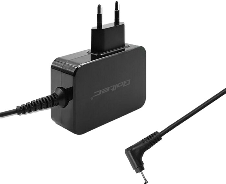 Zasilacz uniwersalny Qoltec do laptopa Asus 19 V / 45 W Czarny (5901878510323) - obraz 3