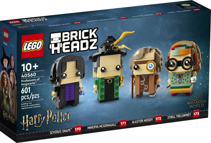 Zestaw klocków LEGO BrickHeadz Profesorowie Hogwartu 601 element (40560) - obraz 1