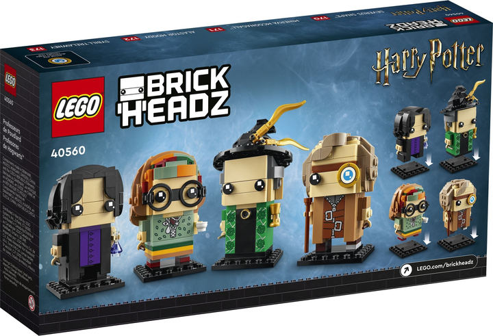 Zestaw klocków LEGO BrickHeadz Profesorowie Hogwartu 601 element (40560) - obraz 7