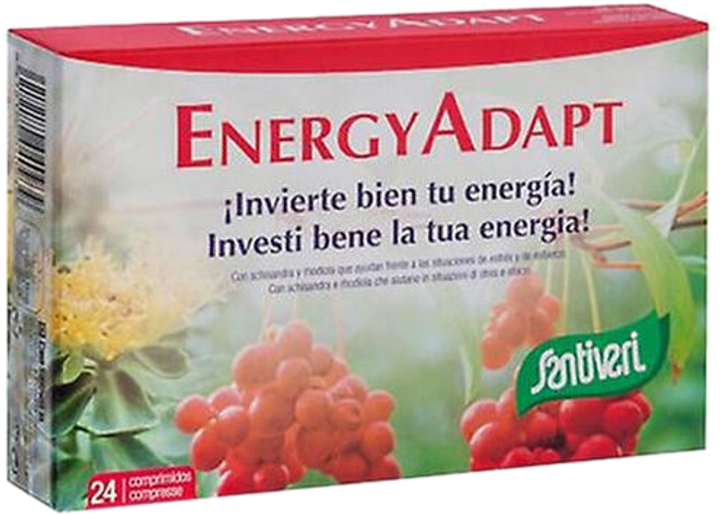 Suplement diety Santiveri Energy Adapt 24 tabletek (8412170040939) - obraz 1