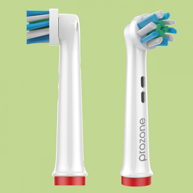 Насадки сумісні із зубною щіткою ORAL-B/Braun - ProZone PRO-X Cross (2 шт) - зображення 2
