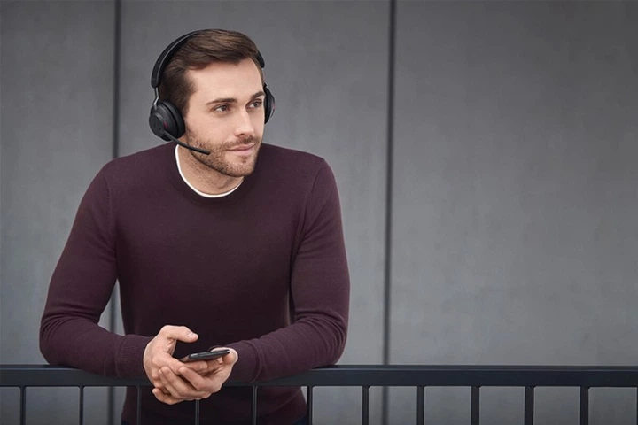 Навушники Jabra Evolve 2 65, Link380c MS Stereo Black (26599-999-899) - зображення 8