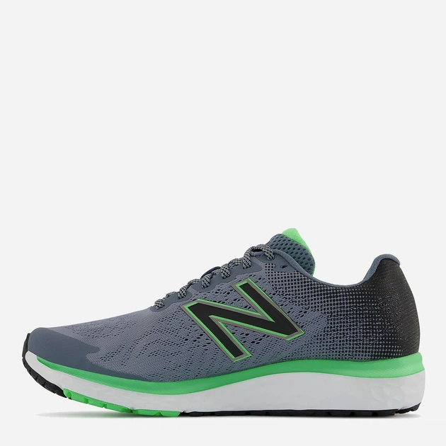 Buty do biegania męskie New Balance 680 M680CG7 47.5 (13US) 31 cm Szary/Zielony (195907662403) - obraz 3