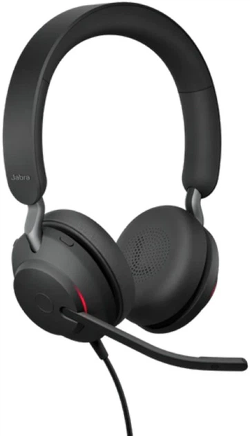 Навушники Jabra Evolve 2 40 MS Stereo, USB-A (24089-999-999) - Фото 3 Навушники Jabra Evolve 2 40 MS Stereo, USB-A (24089-999-999) - зображення 3