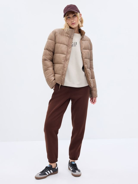 Куртка демісезонна коротка жіноча GAP 724309-00 XS Medium Warm Brown (1200114823345) - зображення 1