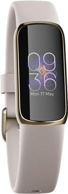 Smartband Fitbit Luxe Złoty/Biały (FB422BKBK) - obraz 2