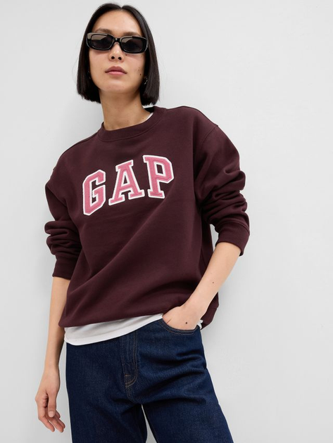 Світшот жіночий GAP 554936-15 XS Бордовий (1200115935184) - зображення 1