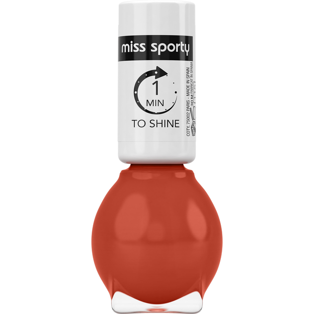 Лак для нігтів Miss Sporty 1' to shine 125 7 мл (3616304431036) - зображення 1