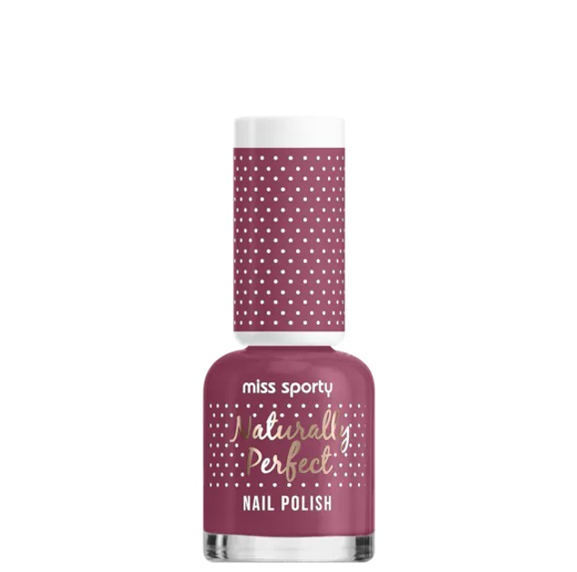 Lakier do paznokci Miss Sporty Naturally Perfect 021 Sweet Cherry 8 ml (3616303020774) - obraz 1