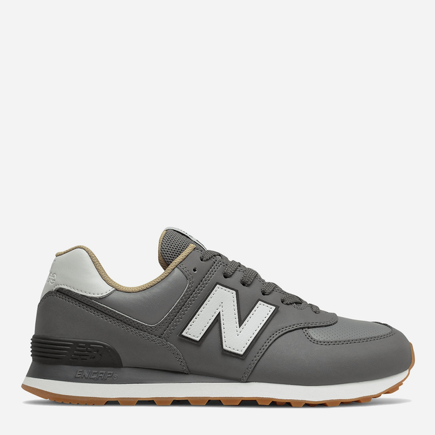 Buty sportowe męskie do kostki New Balance 574 U574VR2 44.5 (10.5US) 28.5 cm Ciemnoszare (195481096908) - obraz 1