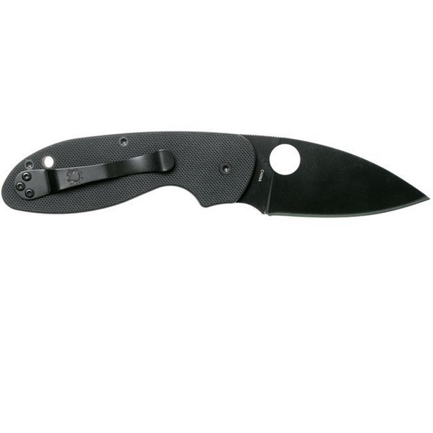 Нож Spyderco Efficent Black Blade (C216GPBBK) - изображение 2